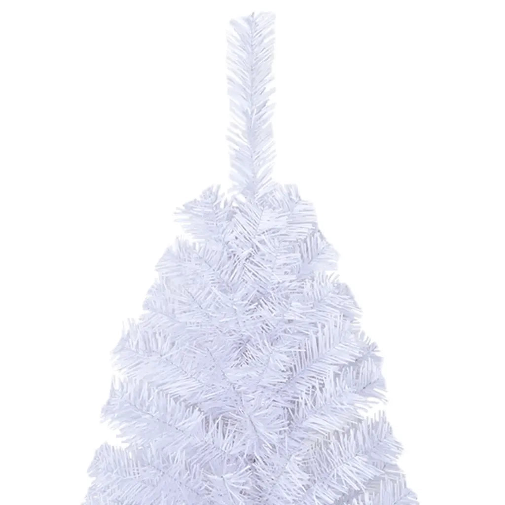 Albero di Natale Artificiale con Rami Spessi Bianco 150 cm PVC 321038