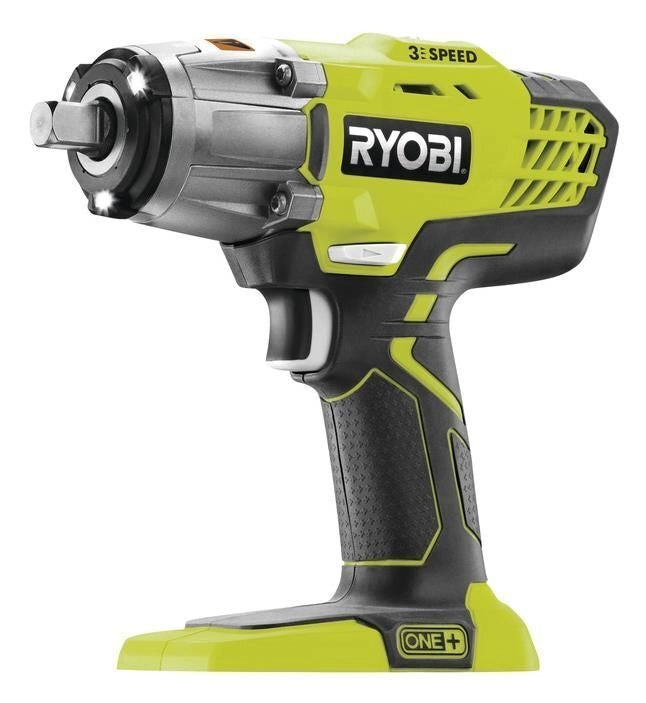 RYOBI R18IW3-0 Avvitatore ad impulsi 18V 1-2'' 3 velocita' 400 Nm 3200 colpi-min colore Nero