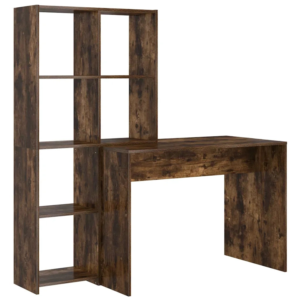 Scrivania Rovere fumé 138,5 x 55 x 143 cm Legno ingegnerizzato 3337253