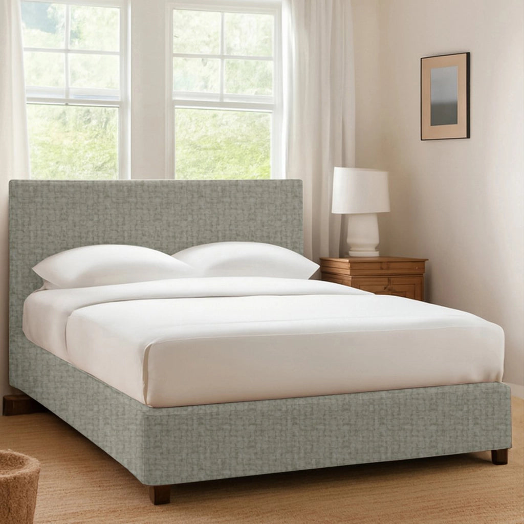 Ilford, Letto Singolo Sfoderabile Made in Italy, Grigio