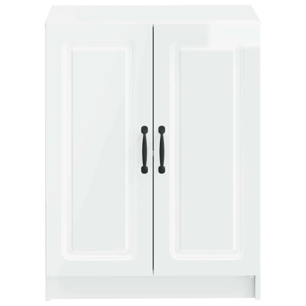 Mobiletto da Bagno UTRECHT Bianco Lucido 59,5 x 31 x 77 cm 897719
