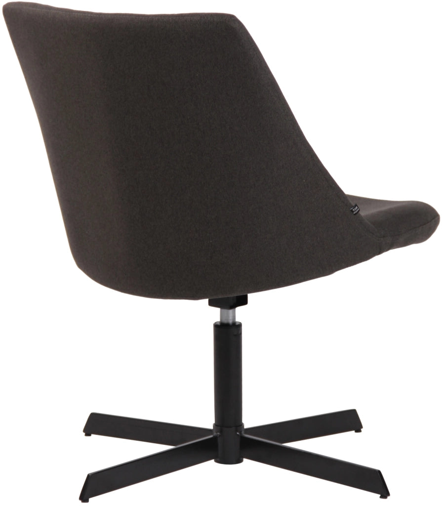 Sedia da Lounge Granby grigio scuro