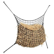 Reti da Fieno 2 pz Rotondi Neri 75x50 cm in PP CFW5037694