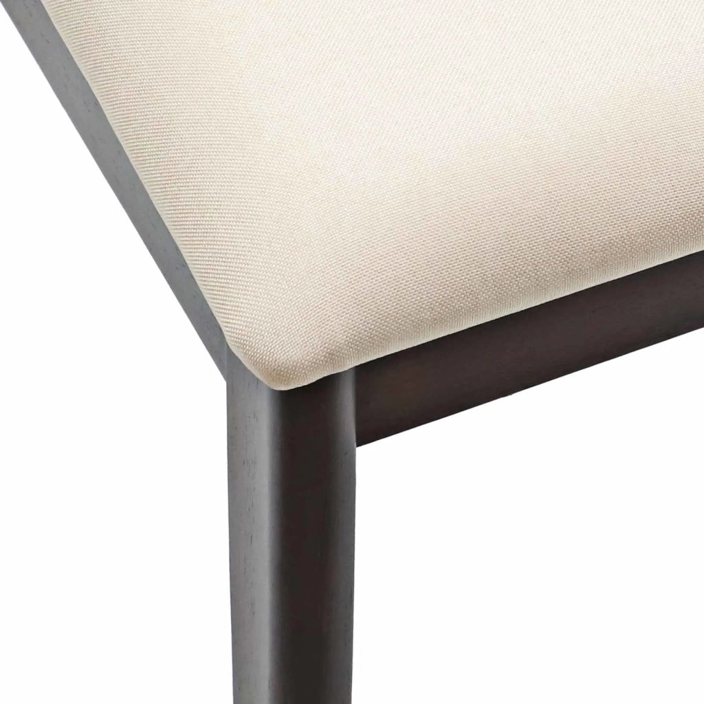 Sedia da pranzo 2 pcs Marrone chiaro e chiaro