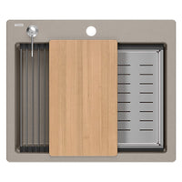 Lavello In Granito Kurt 110 Workstation Beige