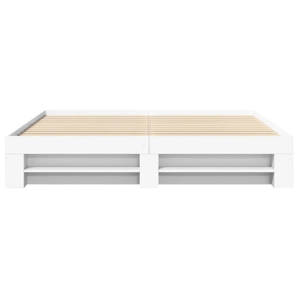 Giroletto senza Materasso Bianco 180x200 cm Legno Multistrato 3295450