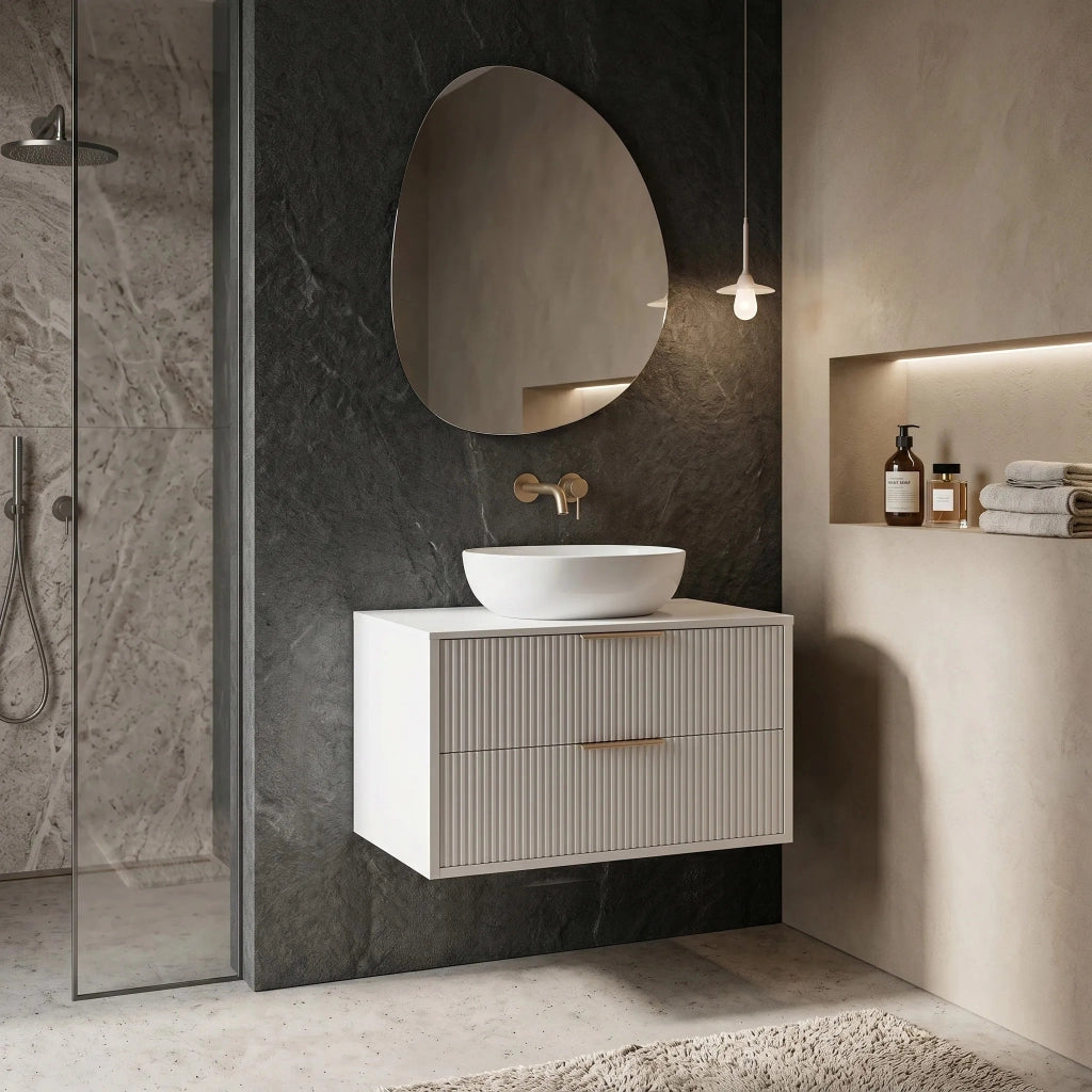 Mobile Bagno Sotto Lavabo Rea Mono 80cm White