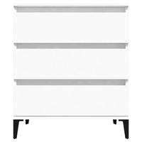 Credenza Bianca 60x35x70 cm in Legno Multistrato