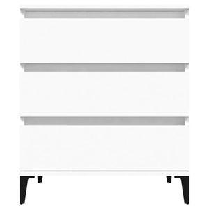 Credenza Bianca 60x35x70 cm in Legno Multistrato