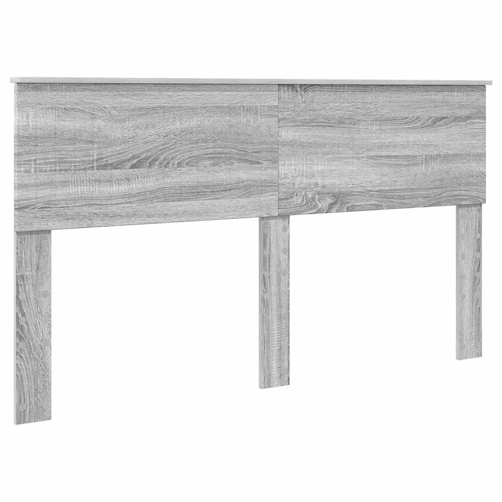 Testiera-Testata-Testiera Decorativa Grigio Sonoma 160 cm Legno multistrato 876382