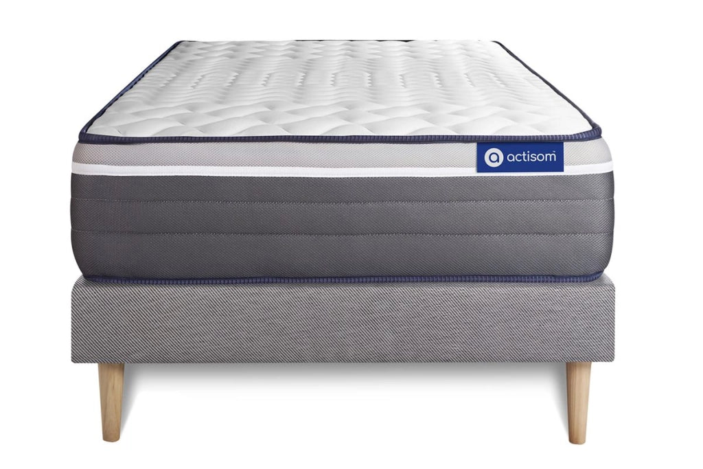 Kit rete e materasso matrimoniale Actilatex plus 90x200cm - Spessore : 26cm - Lattice e memory foam- molto rigido