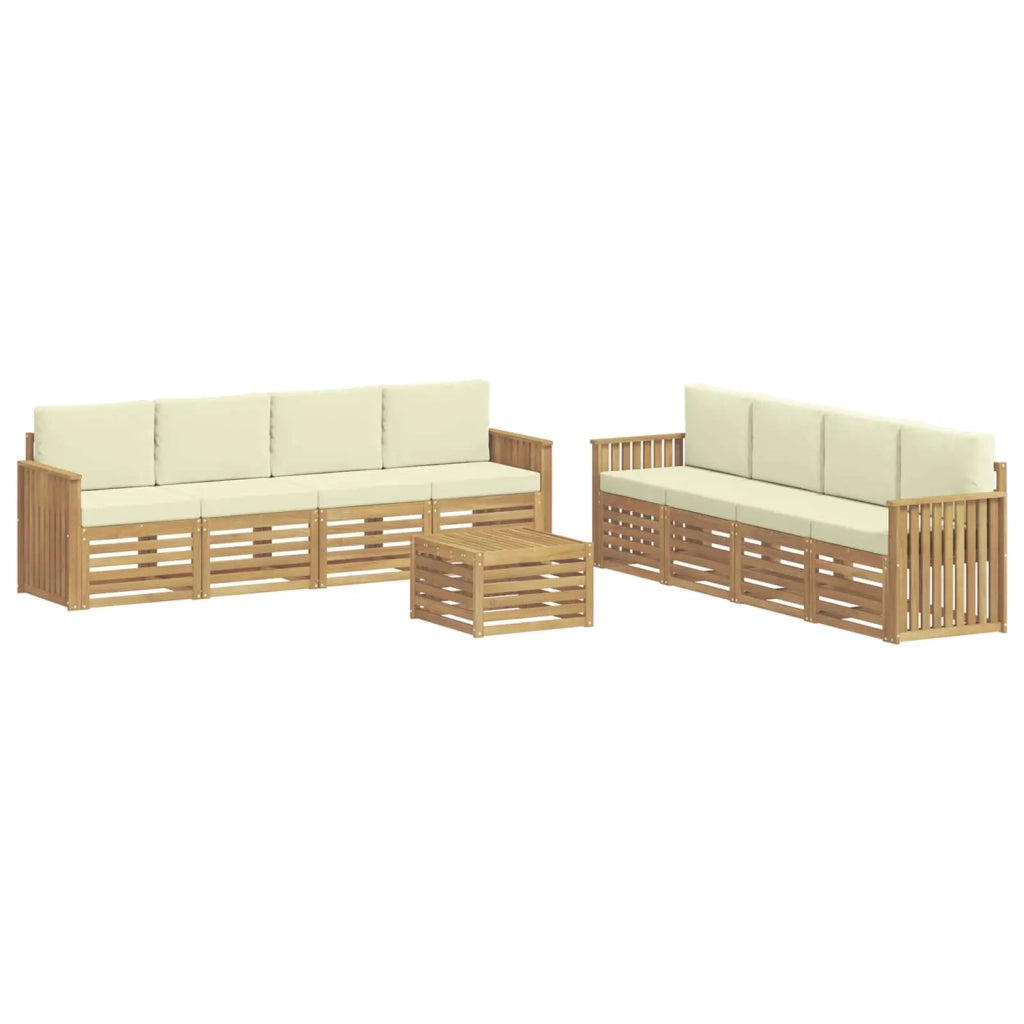 Set divani Legno di Acacia Massello 3391590