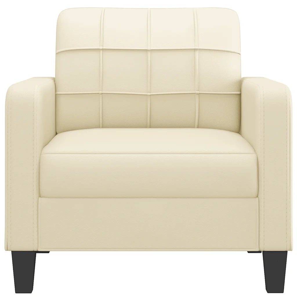 Poltrona Crema 60 cm in Similpelle 359108