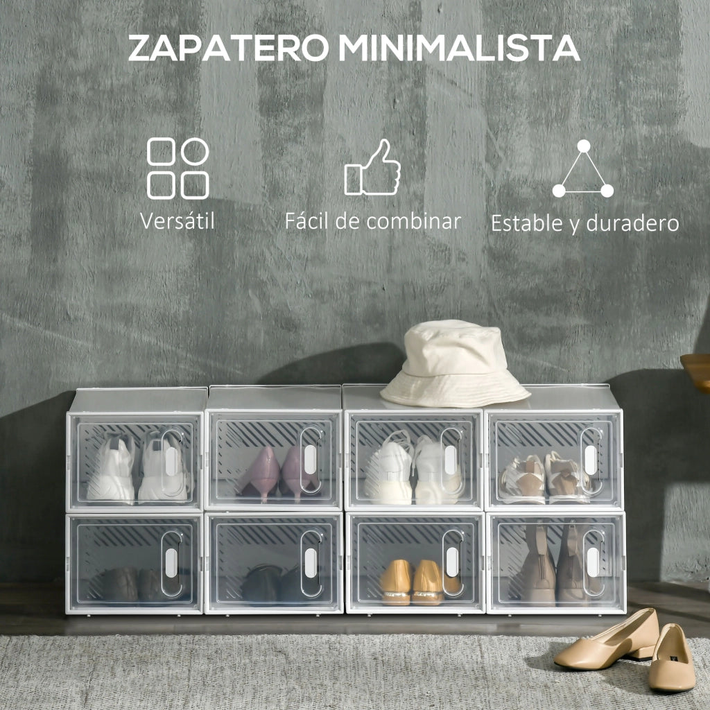 Organizzatore scarpe modulare con ante ¨C zephmum ¨C 25x35x19 cm