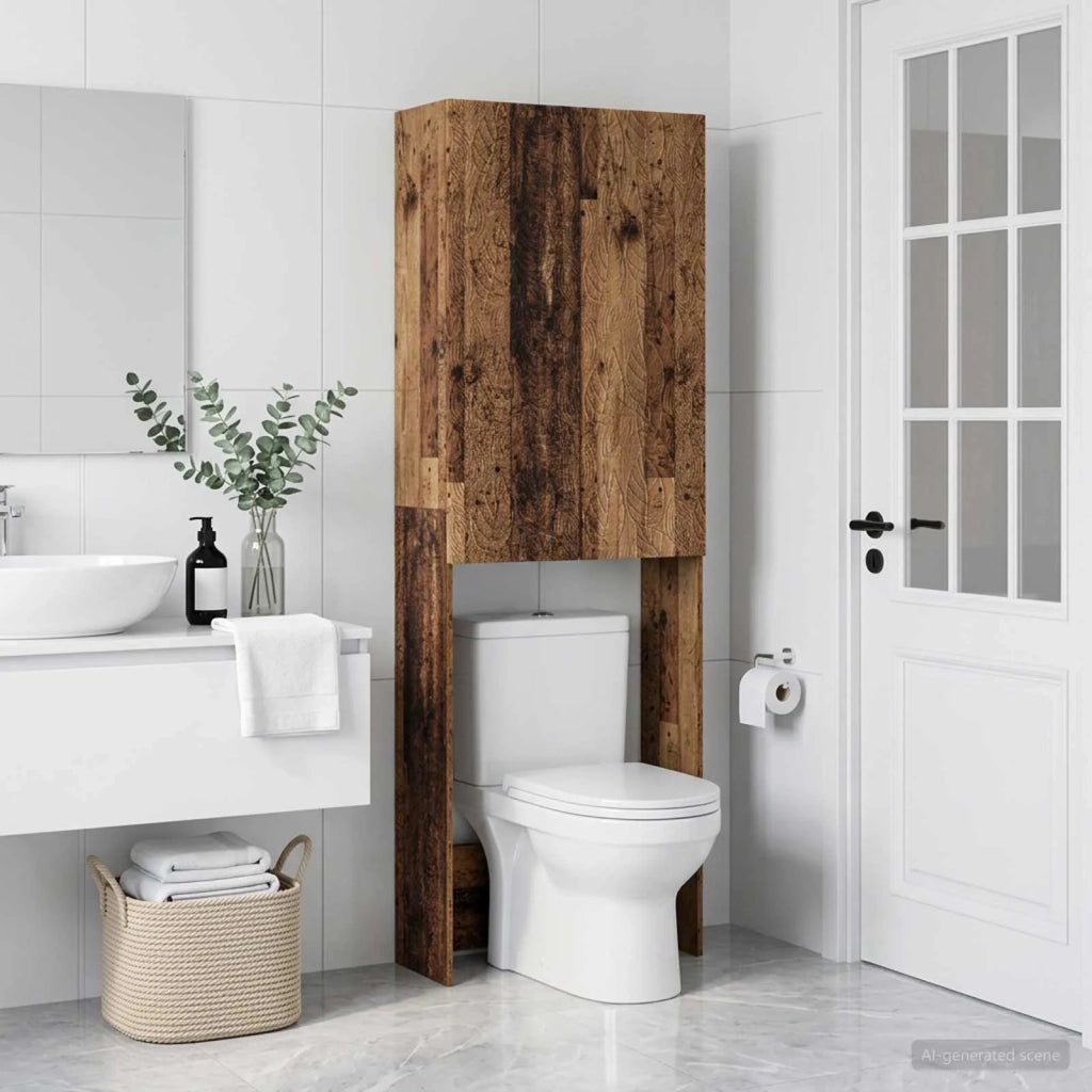 Mobile Bagno DELFT Legno antico 66 x 25,5 x 190 cm 897143