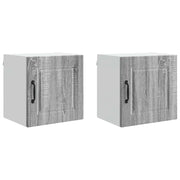 Pensile da cucina | Armadietto a muro PORTO 2 pz Grigio Sonoma 40 x 31 x 40 cm