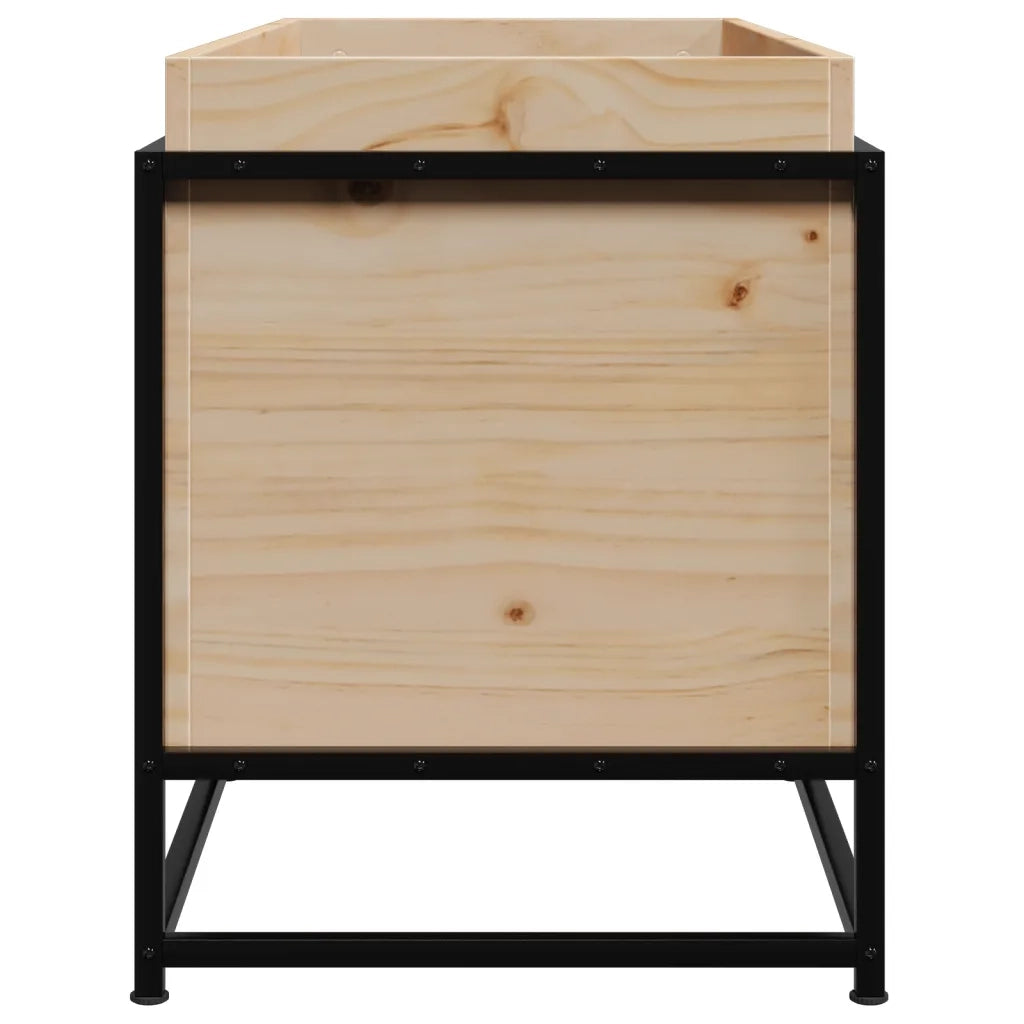 Fioriera da Giardino-Vaso da Esterno 100x40x50 cm in Legno Massello di Pino