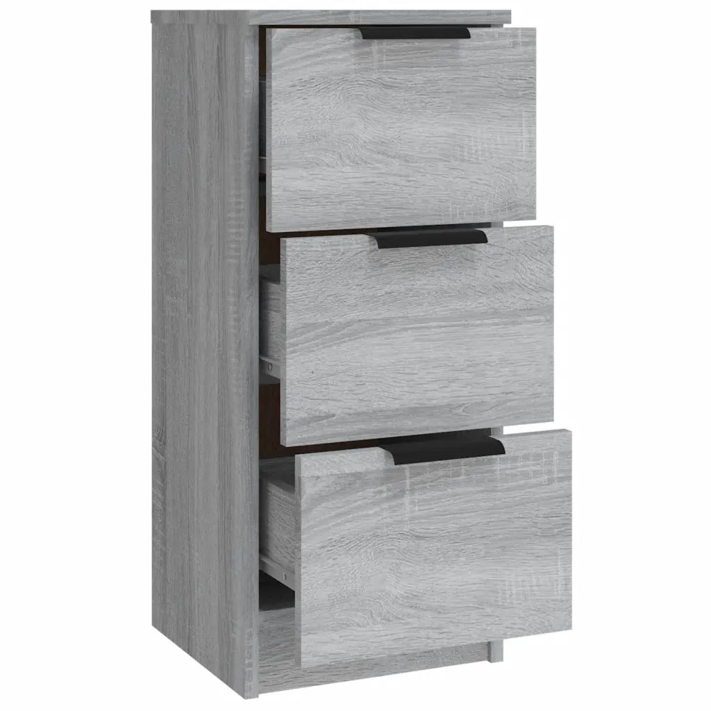 Credenze 3 pz | Madia | Buffet da pranzo | Armadio da pranzo Grigio Sonoma in Legno Multistrato
