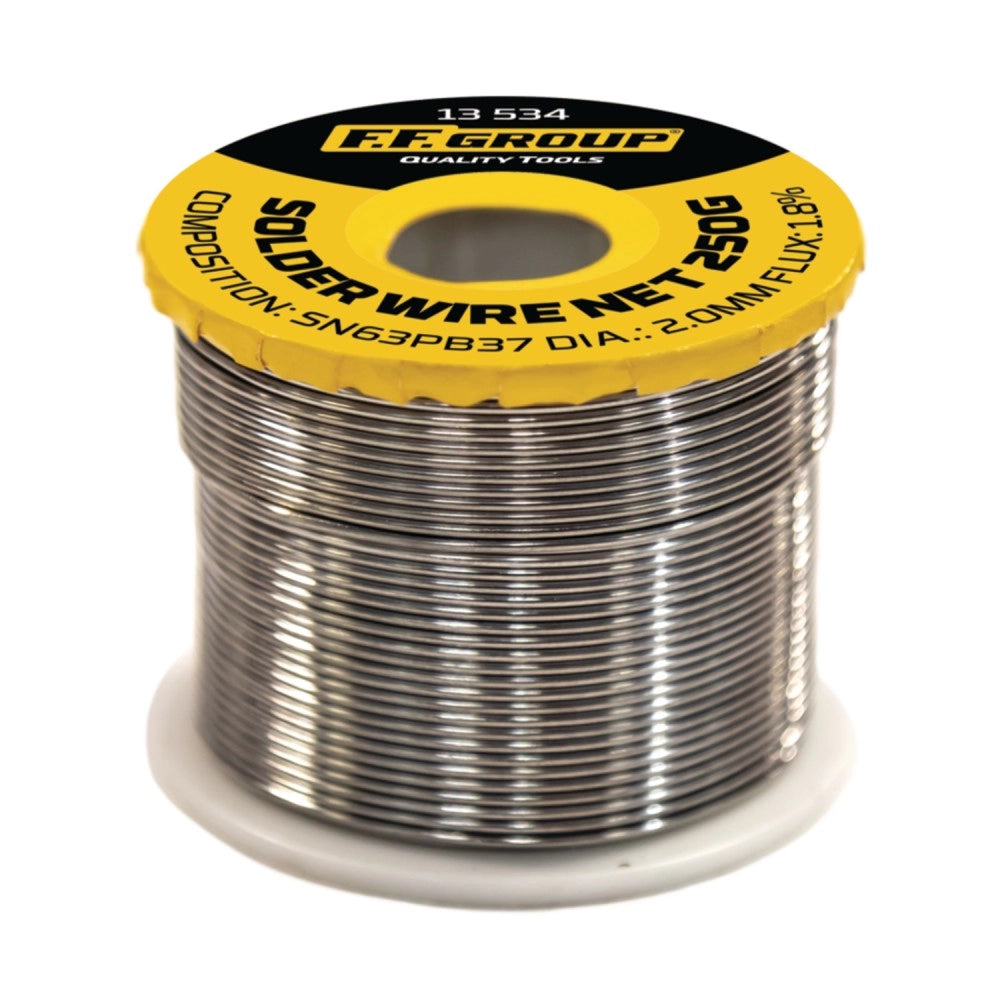 Ff group 2,0mm rocchetto da 250gr filo di stagno per saldare