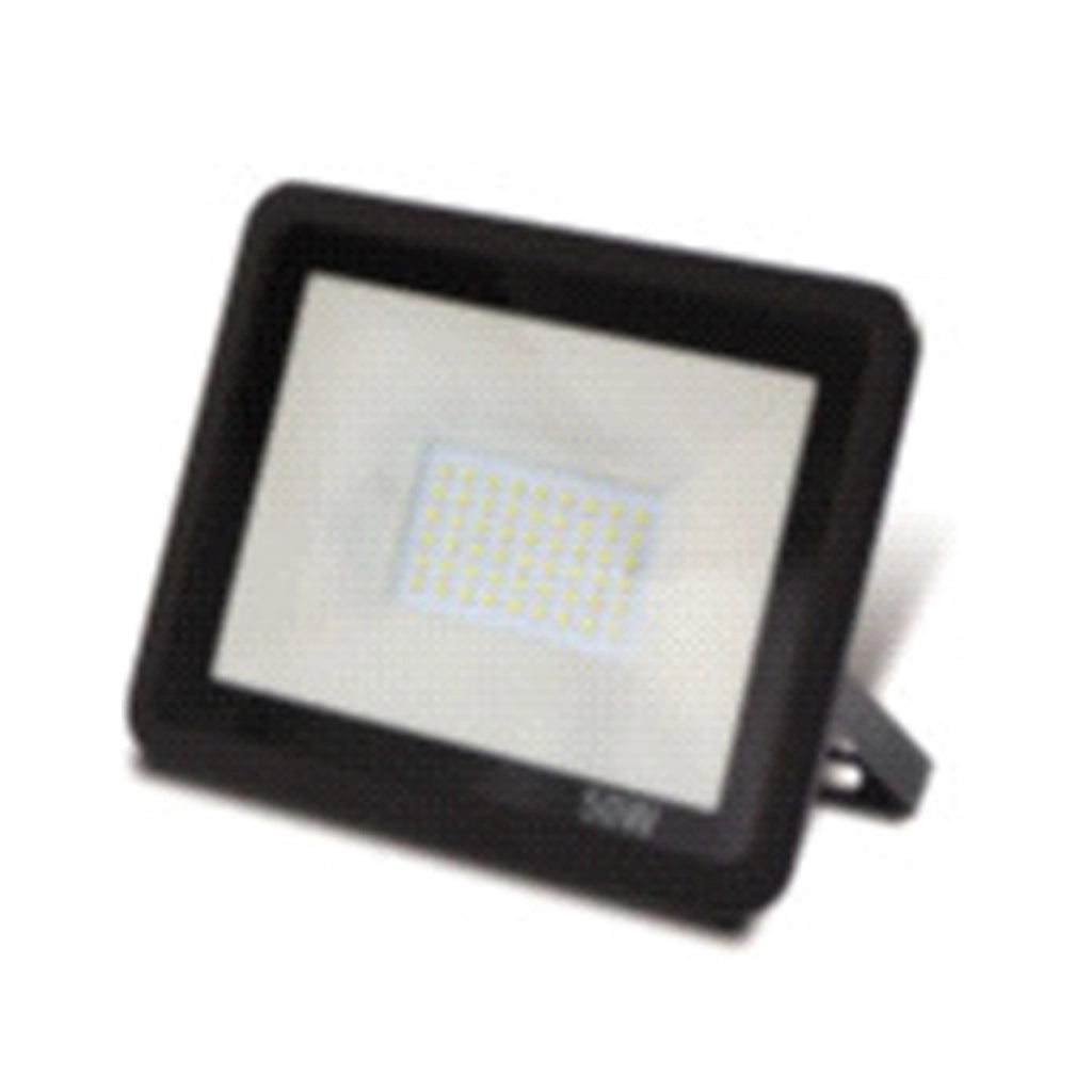 Faro Esterno Contemporaneo Xander Pc Nero Led Integrato 50W 6500K Ip65