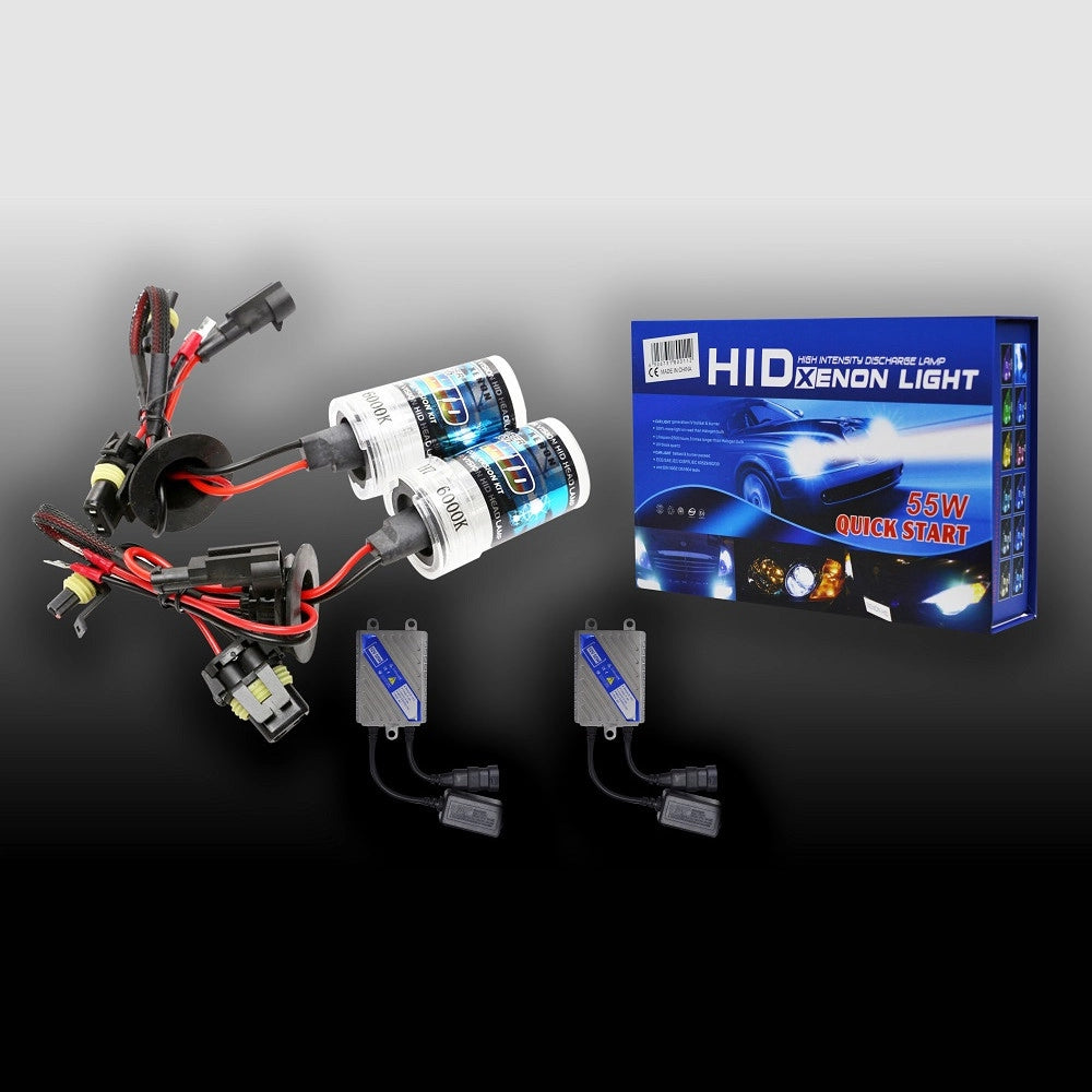 Trade Shop - Kit Xenon H1 Slim 55w Lampada Fari Luci Digitale Ballast 6000k Maxtech Kit-55w-h1 -