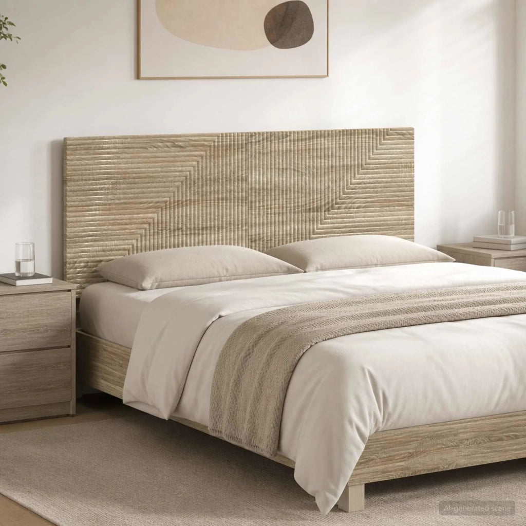 Testiera da Muro HAARLEM Rovere Sonoma Legno ingegnerizzato 896957