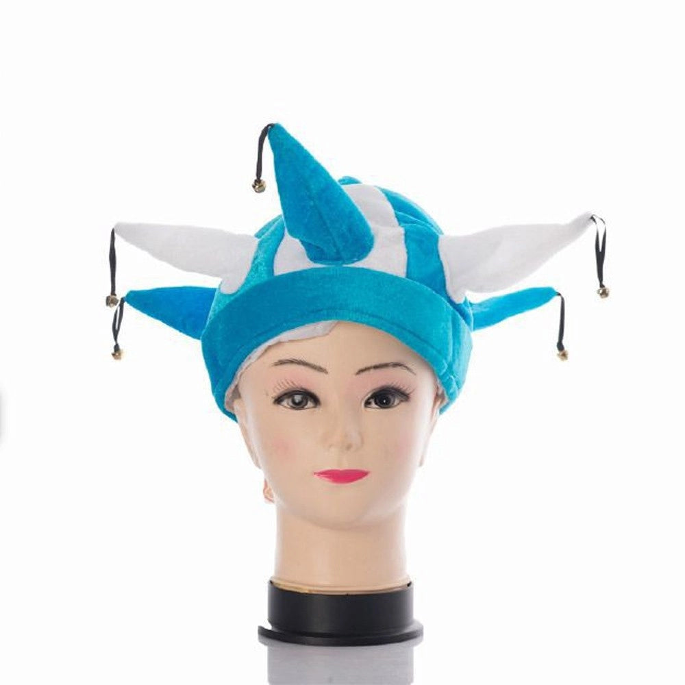Trade Shop - Cappello Jolly Con Campanelli Azzurro Napoli Scudetto Tifo Festa Tifosi Mondiali -