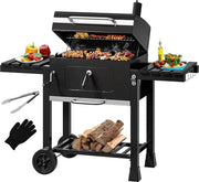 Barbecue a Carbone di Legno Outdoor XL Portatile per Giardino