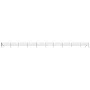 Recinzione da Giardino | Recinzione Metallica Antracite 1x25 m in Acciaio Zincato