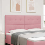 Testiera Rosa 180 cm Velluto 3337859