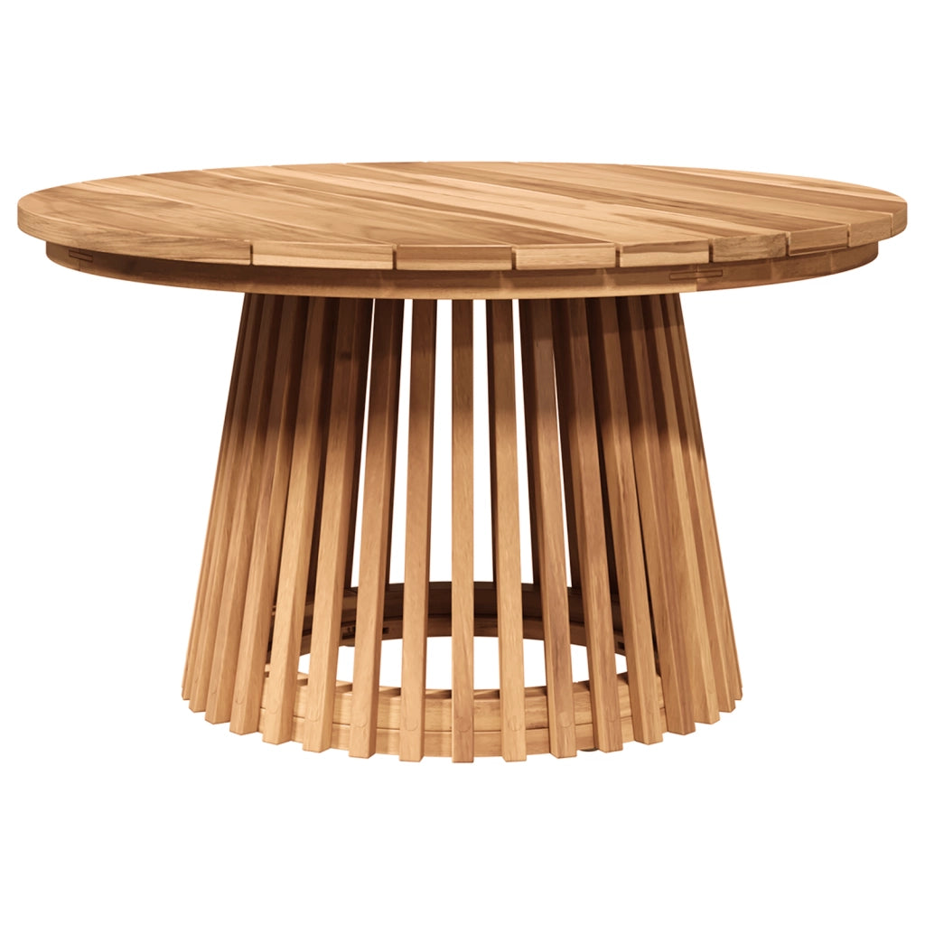 Tavolo da caffÃ¨ da giardino Ã˜70x40 cm Legno Massello di Teak