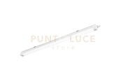 PLAFONIERA LED STAGNA RUBIS BIANCA IN PC 36W 4900LM CCT 2700K / 3300K / 4000K IP65 1200X58X62MM