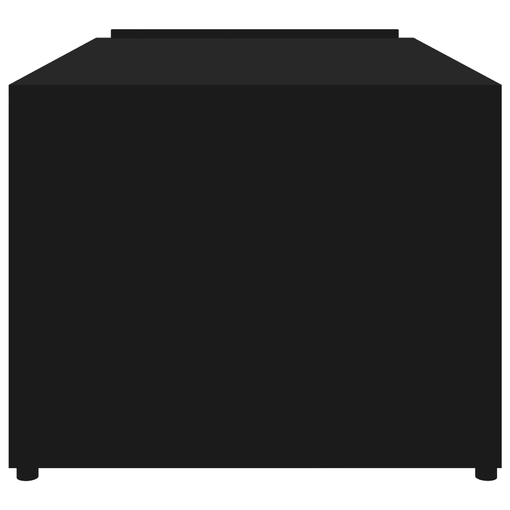 Tavolino da CaffÃ¨ Nero 90x45x35 cm in Truciolato cod mxl 9229