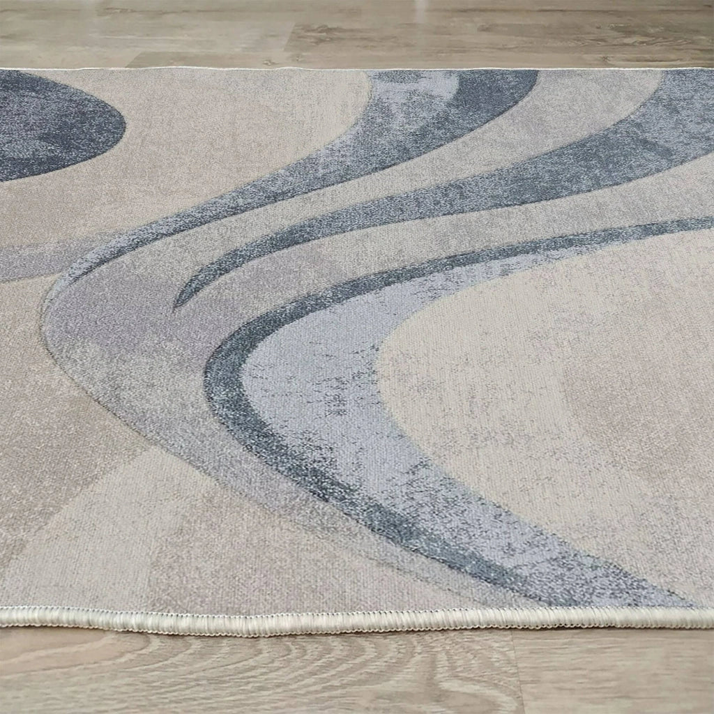 Hot Springs, Tappeto, 220x140 cm blu