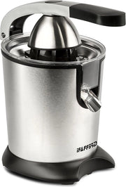 Citruspers a pressione 85 watt 600 cc filtro in acciaio inossidabile - Cassetta in acciaio inossidabile - Citruspers potente per agrumi e arance con funzione automatica