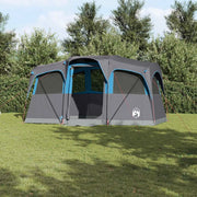 Tenda Familiare con tetto Blu e Grigio 435 x 255 x 216 cm 4100686
