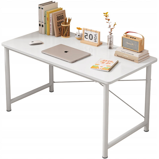 Scrivania per Computer Ragazzi 100 cm Stile Loft Moderno Bianca