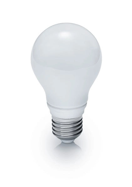 Lampadina LED E27 10W 806 lm 3000K sferica Trio