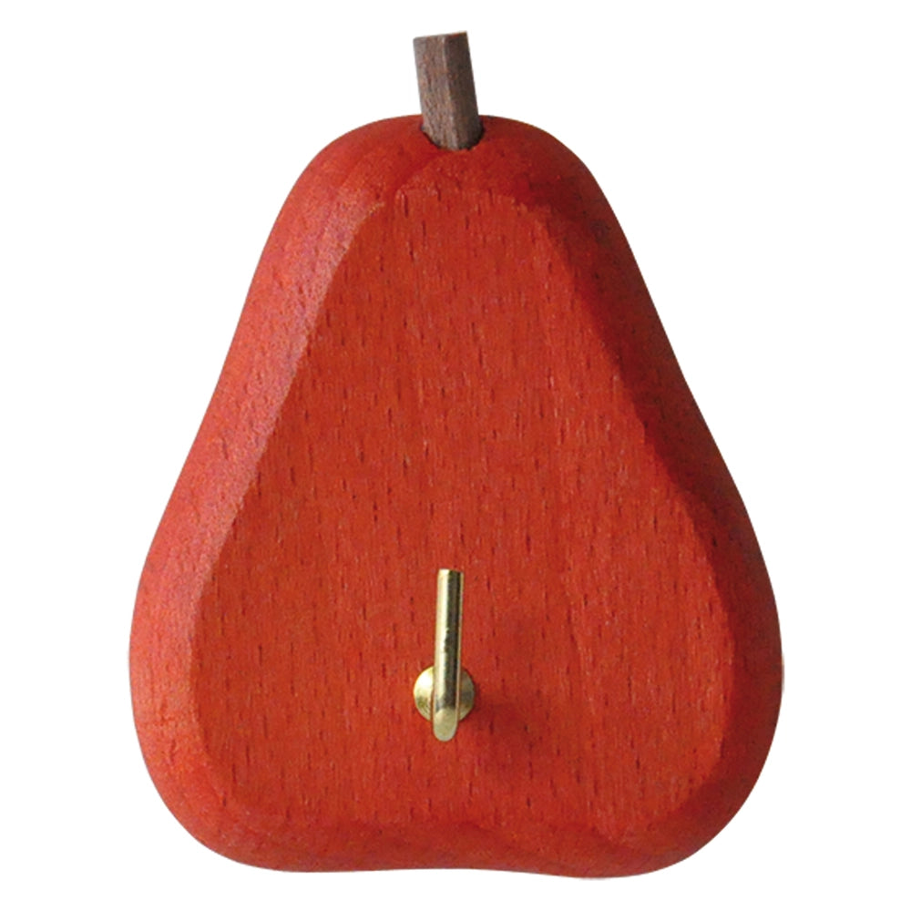 APPENDITUTTO ADESIVO LEGNO 'PERA' 1 posto - pz. 1  - Blister Koncreto