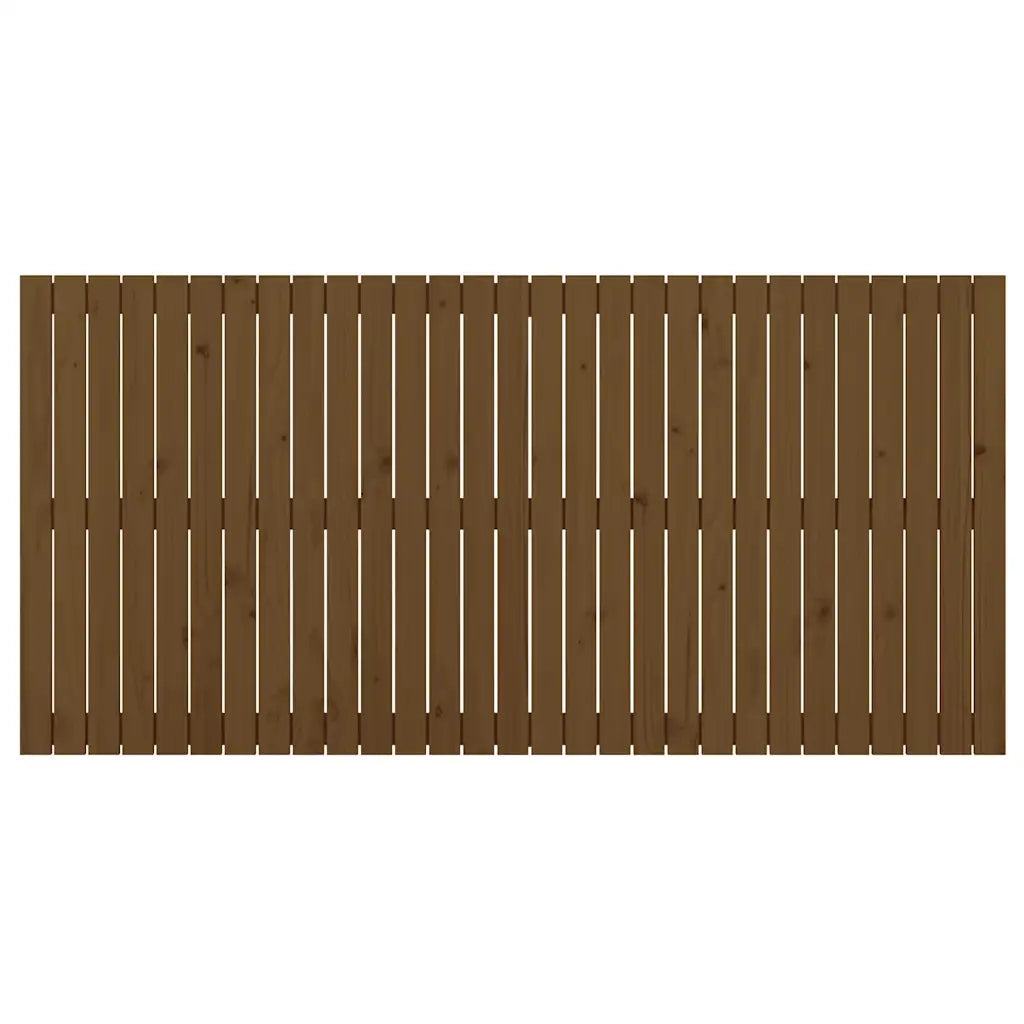 Testiera da Parete Ambra 185x3x90 cm in Legno Massello di Pino
