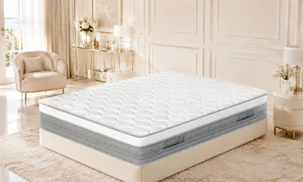 Materasso Memory Matrimoniale Francese 140x200 cm Dispositivo Medico Classe 1 Dormidea Olimpo + Omaggio