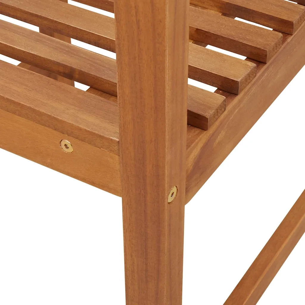 Sedia da Giardino 2 pz Marrone 50 x 50 x 91cm CFW6546709