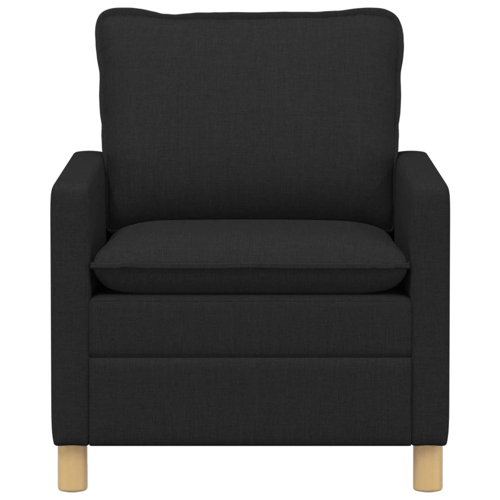 Divano Nero 76 x 81 x 87,5 cm Tessuto