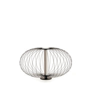 Mizar - Lampada da Tavolo a LED in Acciaio Bianco