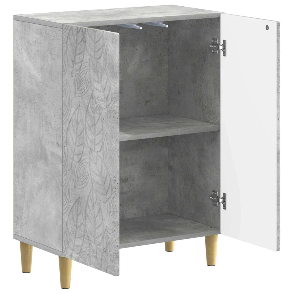 Mobiletto da Bagno DELFT Grigio Cemento 59,5 x 31 x 80 cm 897058