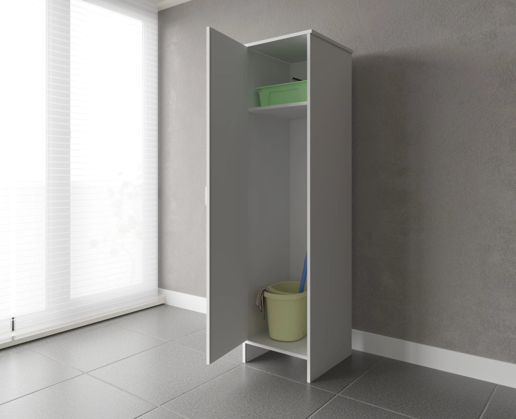 PVC Laundry Composition Column, Complete Kit 45x50 cm, Garden Model, Ideal for Functional Spaces