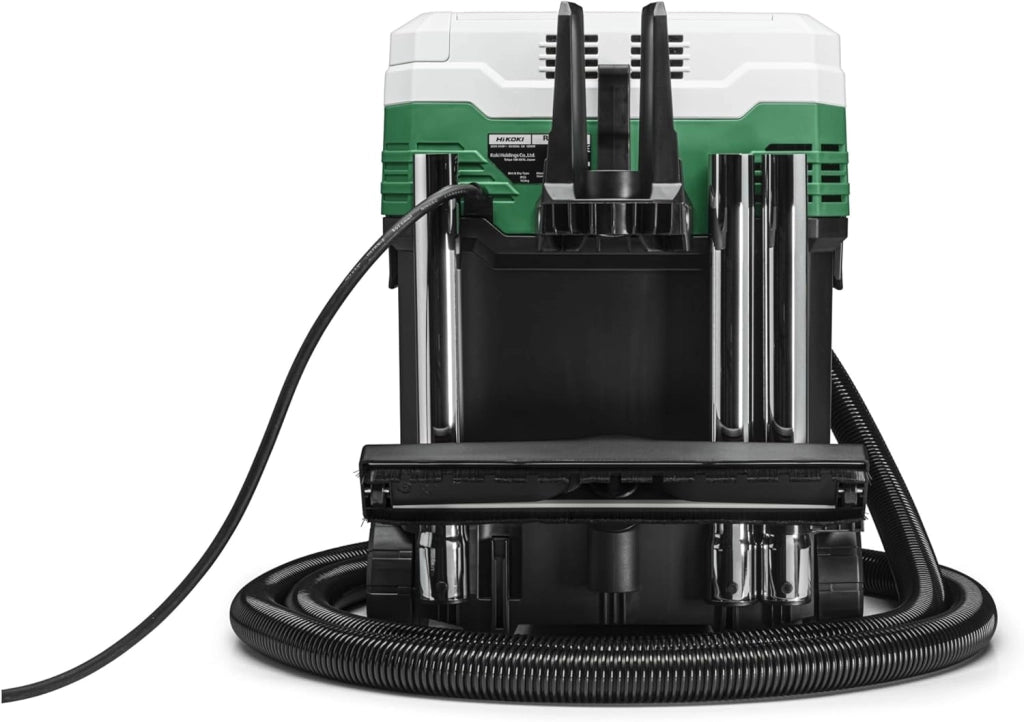 Aspirapolvere a umido e a secco - 1200 W, 30 L, classe M, compatto e leggero, pulizia manuale del filtro, presa per utensili elettrici, antistatico, ideale per cantieri e officine