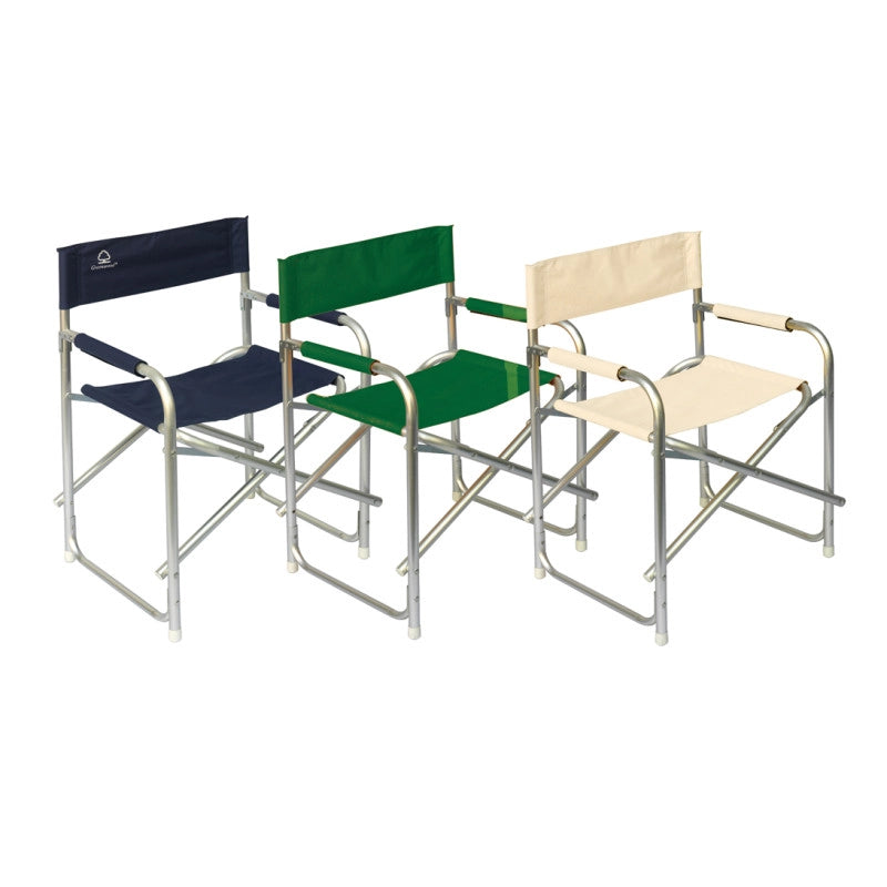 Sedia regista pieghevole MOIA in alluminio set da 6 verde