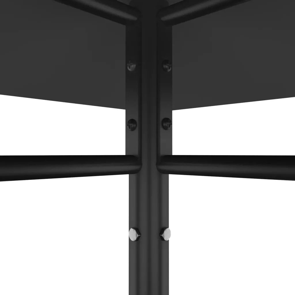 Gazebo 3x3x2,7 m Antracite 180 g/mÂ²
