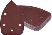 Set di carta abrasiva 25 pezzi - Carta abrasiva a forma di triangolo 9,9 x 13,9 cm - Grana 1000 - Antistatica - Ossidiana di alluminio di alta qualità - Adatto per lavorazione del legno - Carta abrasiva per macchina a nastro